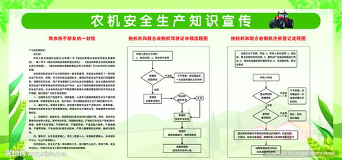 農機安全生產知識宣傳圖片