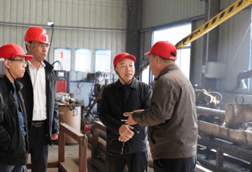 付志敏到包聯企業調研安全生產 生產經營等工作