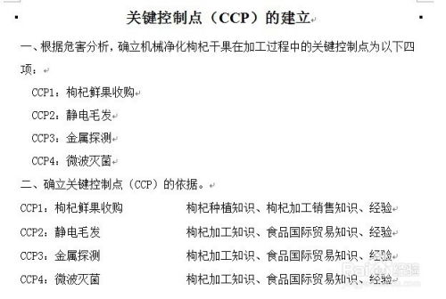 怎么制定食品生產(chǎn)經(jīng)營企業(yè)haccp計劃